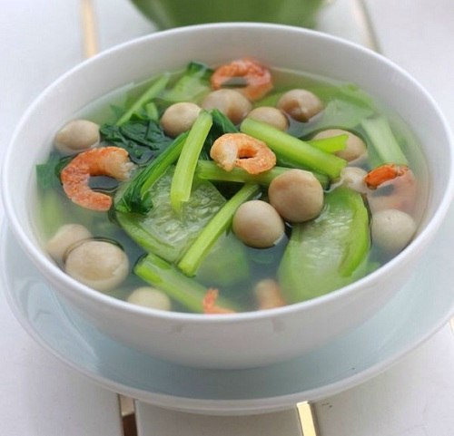 Tôm nõn nấu canh