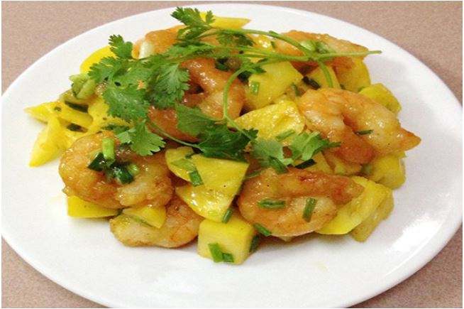 Tôm nõn xào chua ngọt