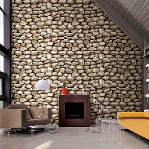 Mẫu giấy dán tường đẹp năm 2018 cho phòng khách