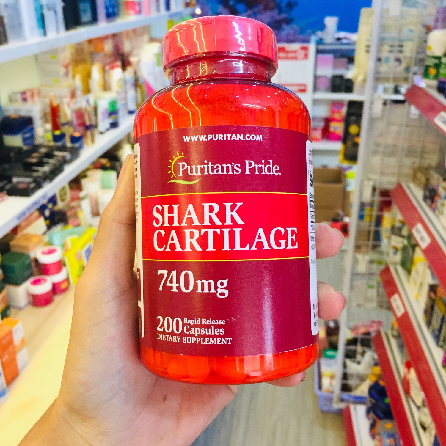 SỤN VI CÁ SHARK CARTILAGE PURITAN'S PRIDE 200V | Hàng Xách Tay Giá Tốt HeaStore