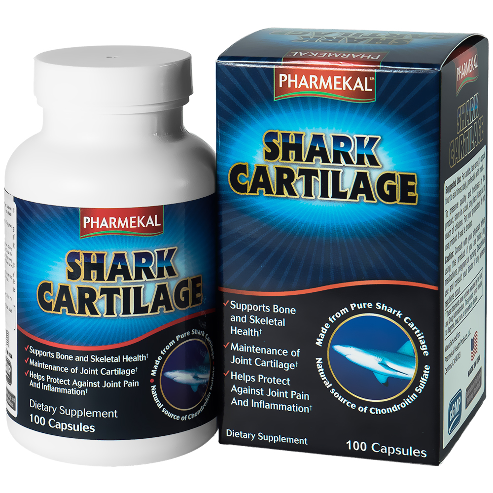 Shark Cartilage Pharmekal (100 viên) | Giảm đau, tái tạo sụn khớp