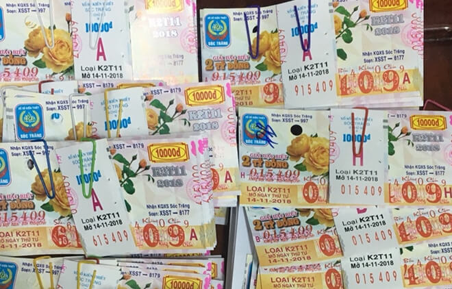 Số lượng vé số cặp nguyên ở mỗi tỉnh sẽ thay đổi để phù hợp tình hình