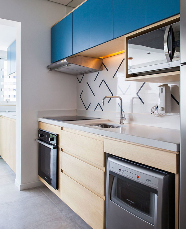 thiết kế bếp chung cư - thiết kế nội thất cho nhà bếp nhỏ