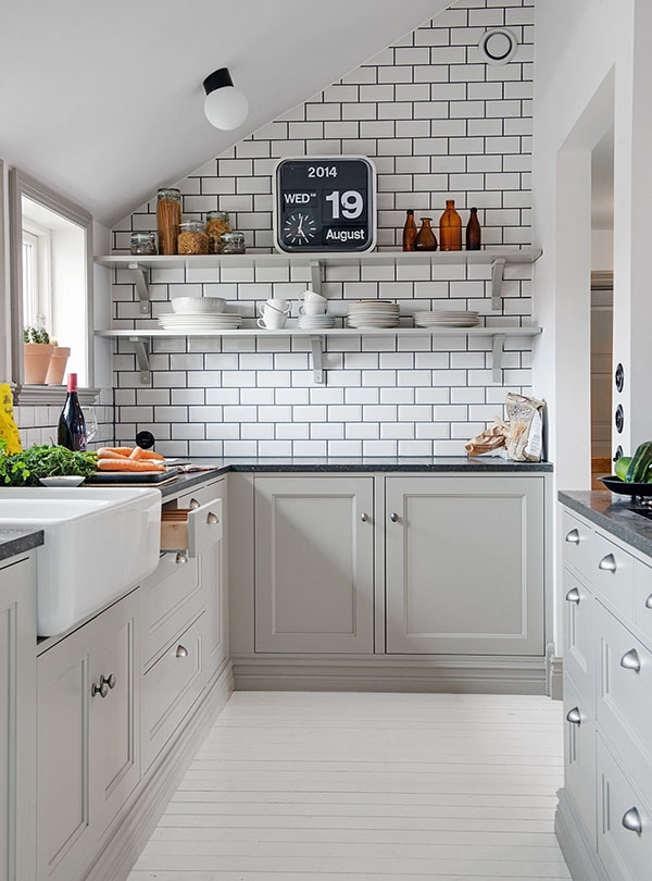 thiết kế bếp chung cư - thiết kế nội thất cho nhà bếp nhỏ