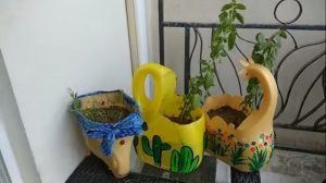 làm đồ dùng gia đình bằng phế liệu