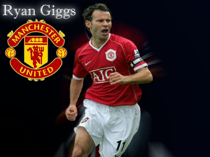 Ryan Giggs, tidenes fotball spiller! | Ryan giggs, Manchester united football club, Manchester united football